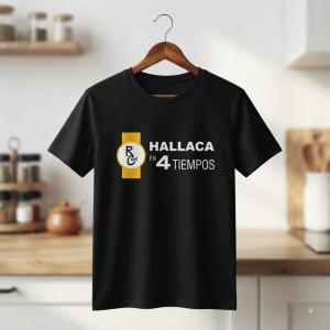 franelas Hallaca en 4 tiempos